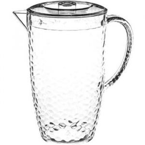 Pichet à Eau - PARIS PRIX - Martelé - 2L - Polystyrène - Transparent