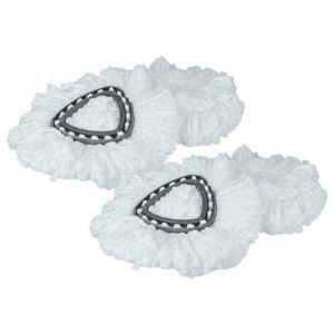 4x Serpill&egrave;res compatible avec Vileda Easy Wring & Clean Turbo Easy Wring balai nettoyant T&ecirc;te de rechange microfibre