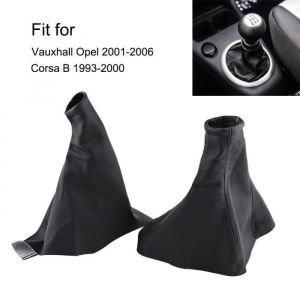 Vauxhall Opel 2001-2006 CORSA B Soufflet de Levier Vitesse Frein à Main Cuir