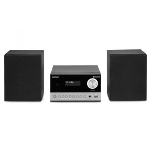 Mini Cha&icirc;ne HiFi - MEDION - DAB/PLL UKW - Lecteur CD - Bluetooth 5.3 - 2x15W RMS