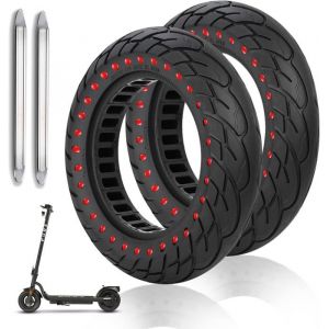 Pneu Plein 10 Pouces (10X2125) Pour Trottinette Electrique Xiaomi 4 Lite(2Nd Gen) Vivobike S2 MaxS3 Max Roues Increvable