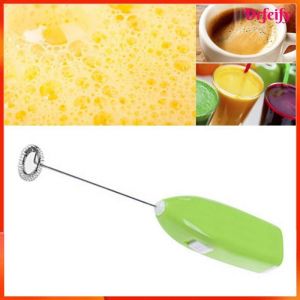 Batteur &agrave; main &eacute;lectrique sans fil - AKOZON - Mod&egrave;le AKOZON - Vert - 2 piles AA - Compact 203 cm