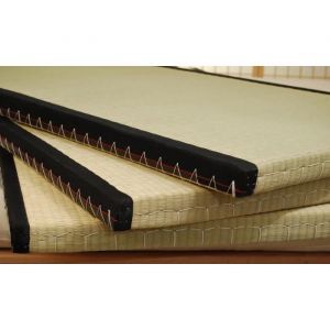 Tatami japonais 80x200x55 cm – Base naturelle et artisanale pour votre sommeil