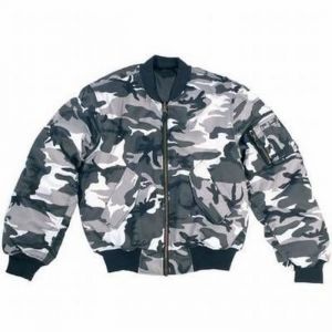 Véritable Bomber Militaire Us Camouflage Pour Homme