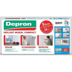 Isolant mural - Quelyd - Depron - 9mm - 7 plaques - Réduit les pertes de chaleur
