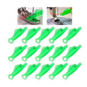 15 Pcs Enfile Aiguille Enfile Aiguille Machine à Coudre Enfile-Aiguilles pour Couture Fish Mouth Sewing Machine Needle Threaders
