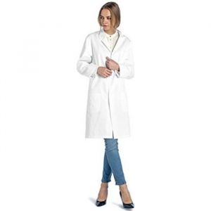 REMYCOO&reg; Blouse blanche chimie &eacute;tudiantPOUR Cours de Chimie pratique Blouse Chimie Blouse physique adulte/&eacute;tudiant pour fille