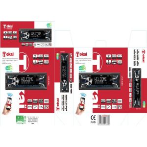 Autoradio DAB+ - Tokai - LAR80BD - 4 x 45W - Bluetooth - USB/SD/AUX