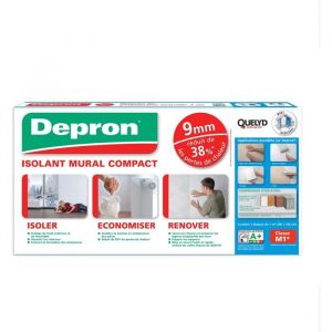 Plaques DEPRON Quelyd 9 mm Isolation Thermique 7 m&sup2; Blanc