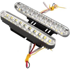 pour led diurne voiture pour feux led diurne Feux diurnes &agrave; LED 2X30 diodes &eacute;lectroluminescentes 12V voiture 12V DC Feux diu