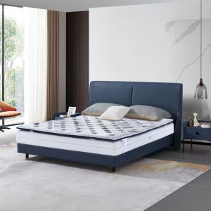 Surmatelas 160x200 cm Everest Rafraîchissant - Mémoire de forme - Tissu Cool Fabric