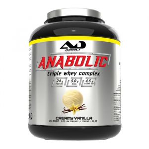 Whey concentrée Addict Sport Nutrition - Anabolic Whey - Creamy Vanilla 2000g