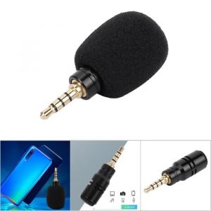 SURENHAP microphone de téléphone portable Prise jack 35 mm portable pour mini microphone pour téléphone photo microphone