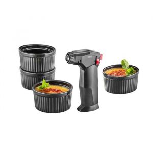 Gefu Coffret à crème brûlée ZUCA 5 pièces