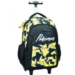 Sac &agrave; dos &agrave; roulettes Pok&eacute;mon Pikachu 50 CM - Cartable