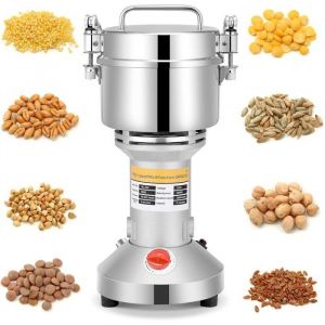 500g Portable Grinder 220V Herb Grain &Eacute;pice C&eacute;r&eacute;ales Broyeur Machine Moulin &eacute;lectrique &agrave; farine broyeur &agrave; herbes  machine