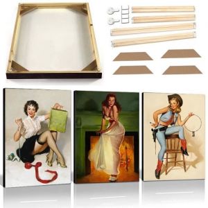 Hauteur 140cm Largeur 70cm Cadre Photo Mural En Bois Toile 70x140 100x200 Cm Grande Taille D&eacute;coration De