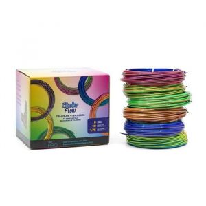 Fil pour imprimante 3d 3doodler - FLOW-TRIFILLS - Flow Tri-Color 6 bobines PLA 175 mm