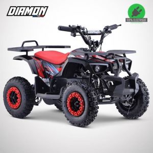 Pocket Quad Électrique Enfant 800W / BISON 800 / Édition 2025 / Rouge
