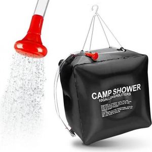 Sac de Douche Solaire - ROSEDOES - 40L - Pliable Portable Extérieur - Tête de Douche Chauffe Eau