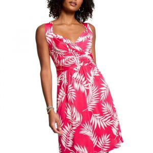 Robe Rose/Blanche Femme Morgan RCAPA