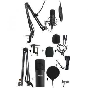Pack micro XLR - POWER - VIBE B1 - Noir - Enregistrement voix et instruments - Accessoires inclus