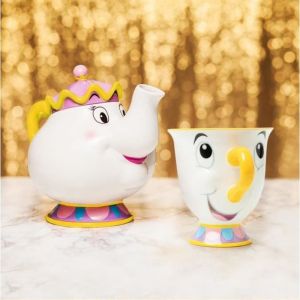 DISNEY - Théière Madame Samovar et tasse Zip