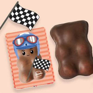 Ourson Guimauve XL pilote - Chocolat Lait