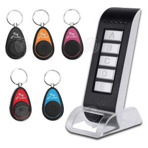 INN Localisateur de clés avec émetteur supplémentaire avec 5 récepteurs 30m 80db key finder recherche dobjets localisateur