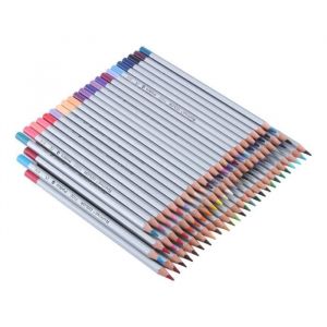 Crayons de dessin - Marco Fine Art - 72 couleurs - Bois - Pointe r&eacute;sistante - Non toxiques