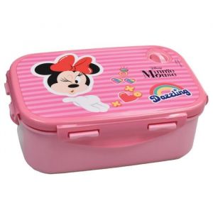 Boite goûter - Disney - Minnie Dazzling - PVC - 17 cm - Enfant - Mixte