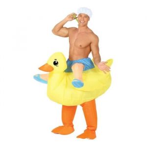 D&eacute;guisement de Canard Gonflable avec le Baigneur pour homme