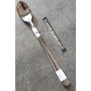 6 cuill&egrave;res &agrave; caf&eacute; mazagran longue cuill&egrave;re en inox pradel cocktail confiture