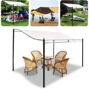 Tonnelles - Toile De Toit De Rechange 300D Imperméable Tonnelle De Jardin Tente Pavillon Toile De Toit De Rechange sans Support