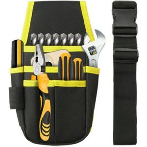 Sacoche &agrave; Outils Professionnelle Ceinture &agrave; Outil d&eacute;lectricien Porte-Outil Sac de Ceinture Pochette D&eacute;lectricien Professionn