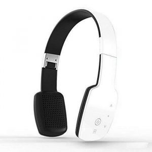casque bluetooth Stéréo Hi-Fi Sens Toucher Boutons Pliable sans fil blanc pour iphone X 8 8 Plus 7 Samsung Galaxy S9 S9 Plus S8 S...