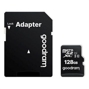 Carte mémoire - GOODRAM - M1AA - 128 Go - Micro SD - Classe de vitesse C10