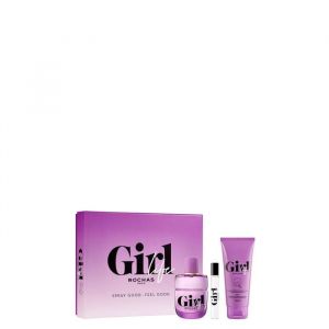 Eau de parfum - Rochas - Girl Life - 75 ml + Mini 7.5 ml - Lait de Corps 100 ml - Fille