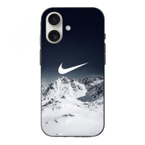 Coque Iphone 16 Plus - MANIACASE - Nike logo mountain fly - Souple - Mixte - Diff&eacute;rents designs