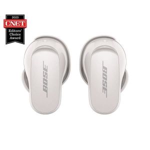 Bose Ensemble QuietComfort Earbuds II et étui en Tissu sans Fil - Argent