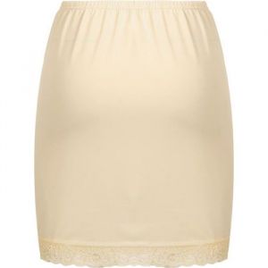 Jupon Dentelle Gainant Femme - YIZYIF - Type A Ecru - Sous-Jupe Bureau Banlieue