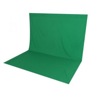 AYNEFY Fond vert Toile de Fond dÉcran Vert en Tissu Non Tissé 15 X 2m Fond de Photographie de Studio
