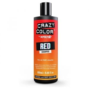 Crazy Color Shampoo Red 250ml - Shampooing pour les cheveux rouge