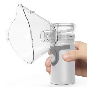 N&eacute;buliseur Inhalateur Electrique Nebuliseur avec Embouchure et Masque pour les Maladies Asthma Respiratoires pour Enfants et