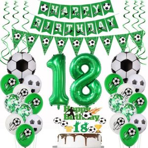 Décoration 18 Ans De FootballDecoration Anniversaire Football 18 AnsBallon De Foot 18 Ans Anniversaire18 Ballon De Foot Déco