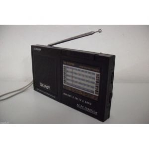 Nouveau !!! Poste Radio Style Retro 6 Bands FM/MW/TV SW 1-3 Secteur 220V/& Piles