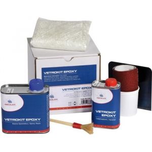 Kit R&eacute;paration Fibre De Verre R&eacute;sine Bateau Entretien Bateau