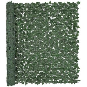 Haie Artificielle-VEVOR-150x249 cm-Brise Vue Clôture de Lierre Artificiel Intimité-pour Jardin Extérieur Cour Balcon Terrasse