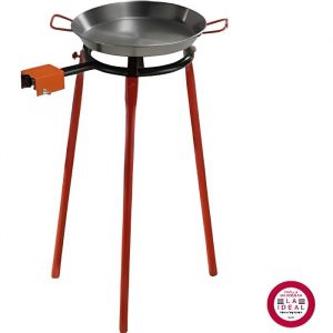 Trépied pour réchaud à paella - GARCIMA - Dimensions 20.30 et 35 cm - Hauteur 75 cm - Métal