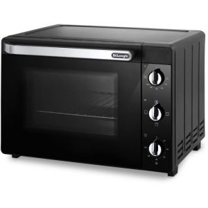 Mini-four - Chaleur tournante - DELONGHI - EO 40112.BK - Noir - Porte double vitrage - 40 L - 515 x 44 x 36 cm - 2000 W